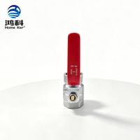 Vanne à boisseau sphérique pneumatique Hongke OEM en PVC 3/4'' à passage plein, résistante à la corrosion, vente en gros, fournisseur