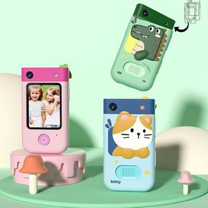 Kinderkamera Mini-Smartphone-Lernspielzeug mit Doppelkamera 2,8-Zoll-Bildschirm Lernspiele Wecker USB-Aufladbar - Product Image 4