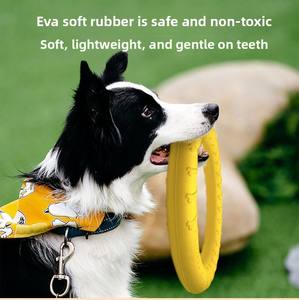 EVA Eco-vriendelijk hondenspeelgoed, kauwbestendig, tegen verveling, voor grote honden (Border Collie Golden Retriever Puppy) Model LH-1 - Product Image 6