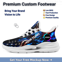 Chaussures de course et baskets de sport décontractées pour hommes avec amorti et doublure en maille souple, personnalisables pour les importateurs en gros