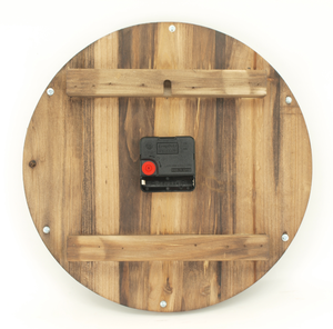 Farmhouse Hot Seller <b>Decorative</b> Rustic Barn Vintage Bronze Metal Solid Wood Big Oversized <b>Wall</b> <b>Clock</b> - Product Image 6