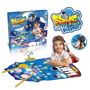 Juguetes Musicales <span class=keywords><strong>para</strong></span> <span class=keywords><strong>Niños</strong></span>, Piano <span class=keywords><strong>de</strong></span> Piso, <span class=keywords><strong>Alfombra</strong></span> <span class=keywords><strong>de</strong></span> <span class=keywords><strong>Baile</strong></span>, 2 en 1, Manta <span class=keywords><strong>de</strong></span> Sirena, Tambor Táctil, Tapete <span class=keywords><strong>de</strong></span> Juego, Juguetes <span class=keywords><strong>de</strong></span> Educación Temprana - Product Image 2
