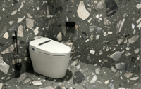 Carreaux de sol en terrazzo gris époxy modernes, ignifuges et écologiques, blocs de pierre artificielle et carreaux muraux pour hôtels et plans de travail