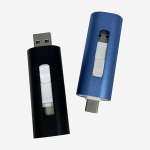 Chiavette Usb di alta qualità <span class=keywords><strong>2</strong></span> in 1 tipo C USB Pendrive con 16gb 32gb 64gb 128gb 256gb - Product Image 6