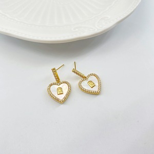 Set di Orecchini e Collana a Forma di <span class=keywords><strong>Coccinella</strong></span> in Rame Placcato Oro 18K con Zirconi, Alta Qualità, Design Personalizzato alla Moda per Matrimoni - Product Image 3
