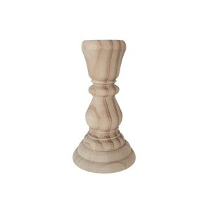 Porte-bougie en <span class=keywords><strong>bois</strong></span> avec design colonne romaine vintage français pour la décoration de table de salon et accessoire photo - Product Image 4