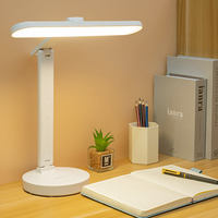 Lampe de bureau LED pliable portable, rechargeable par USB, lampe de lecture pour la protection des yeux