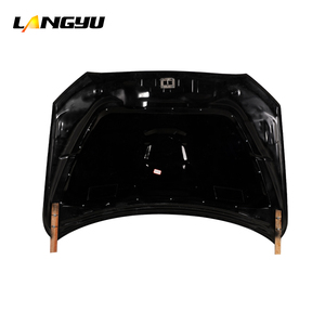 Accessoires automobiles Langyu Capot de moteur Capot de voiture en fibre de carbone Style <span class=keywords><strong>B</strong></span> Capot avant pour Mitsubishi EVO X Capots de moteur - Product Image 2