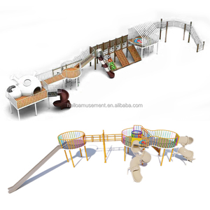 Tobogán creativo <span class=keywords><strong>de</strong></span> acero inoxidable para jardín <span class=keywords><strong>de</strong></span> infancia, combinación <span class=keywords><strong>de</strong></span> tobogán personalizado, equipo <span class=keywords><strong>de</strong></span> juego para exteriores - Product Image 2