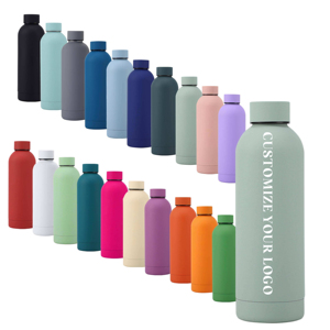 Gobelet isotherme en acier inoxydable à double paroi, écologique, à petite ouverture, avec logo personnalisé et couleur personnalisée, 500 ml - Product Image 1