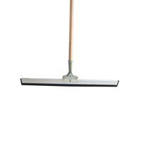 Raclette de sol 55cm lame en caoutchouc grattoir acier inoxydable plastique nettoyage intérieur extérieur sols verre marbre bois Surfaces