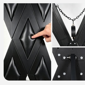 Cruz de metal desmontable tipo San Andrés para bondage, esposas en forma de X, collar de sujeción, mobiliario sexual erótico para castigo y jaulas. - Product Image 3