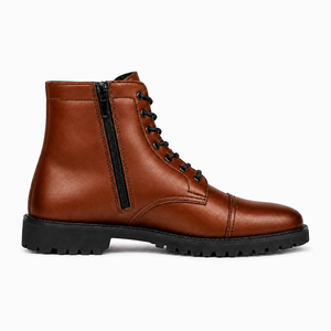 Bottes de luxe sur mesure à hauteur de cheville, en cuir fait main, chaussures de mode, construction durable, service OEM ODM, production en gros - Product Image 4