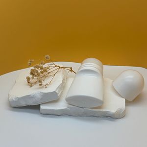 स्टॉक में कारखाने थोक 30 मिलीलीटर 50 मिलीलीटर सफेद पी सॉफ्ट टच रोल-ऑन एंटीपरसर्वेट फ्लैट ट्यूब प्लास्टिक रोलर बॉल डिओडोरेंट बोतल - Product Image 2