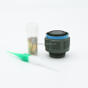 D38999 20fd35pn מחברים מעגלית <span class=keywords><strong>Mil</strong></span>-<span class=keywords><strong>dtl</strong></span>-<span class=keywords><strong>38999</strong></span> סדרה iii התאמה עם d38999/26fd35sn crimp בסגנון עם 37 סיכות - Product Image 4