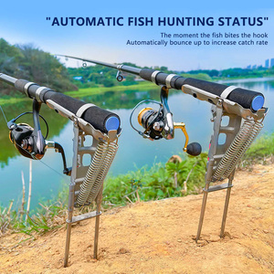Wholesale Automatic Spring Fishing <b>Rod</b> <b>Holder</b> High Sensitivity Ground Support Brackets Suitable for Sea Lake River - Product Image 2
