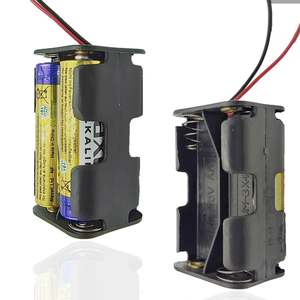 Meist verkaufte Produkte AA-Batterien <span class=keywords><strong>UM</strong></span>-3 1.5v 4 Aa Batterie halter Fall Kunststoff-Box Rücken an Rücken 6v Batterie halter - Product Image 6