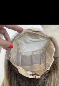 Perruque médicale sur mesure en soie, entièrement nouée à la main, en cheveux humains, pour patients souffrant de perte de cheveux suite à la chimiothérapie - Product Image 4