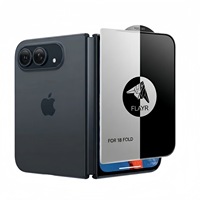 Protection d'écran en verre trempé sans bordure, électroplaqué à haute teneur en aluminium, anti-espion HD pour iPhone Duo