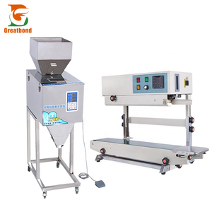 เครื่องซีลปากถุงแบบแนวตั้งสำหรับบรรจุภัณฑ์แบบ Doypack ขนาด 10-1500 กรัม สำหรับซีลถุงบรรจุธัญพืช เครื่องปรุง แป้ง เมล็ดพืช สมุนไพร ฟอยล์  ขายส่ง - Product Image 1