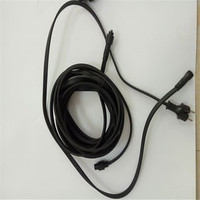 Wendadeco personnalisé IP44 étanche LED ceinture guirlande lumineuse E27 douille support de lampe séparé 10m extérieur feston câble noël