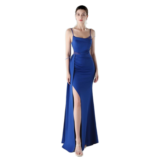 sachin and babi light blue dress THE ANGEL CHIFFON MIDI DRESS IN BLUE