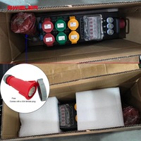 Boîte de distribution d'alimentation portable pour scène DJ et discothèque, 6 prises, 16A, 5 broches, 32A, étanche, distributeur d'alimentation CEE