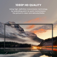 Extensor de Fibra Óptica KVM HDMI USB HD de 20KM, 1080P, 60Hz, Transmisor y Receptor de Video y Audio, Compatible con Fibra Óptica TCP/IP
