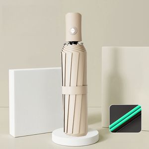 Paraguas Promocional Automático con Diseño de 3 Pliegues, Impresión de Logotipo Personalizado Aceptada, Paraguas Resistente al Viento para Publicidad y Regalos - Product Image 5