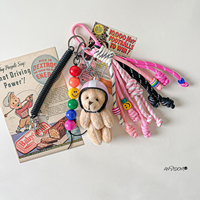Porte-clés console de jeu mini Joyson pour enfants, breloques de sac à main en corde style Y2K, porte-clés chaussure de ballet, pendentif chaussure pointeuse, décoration pour femme