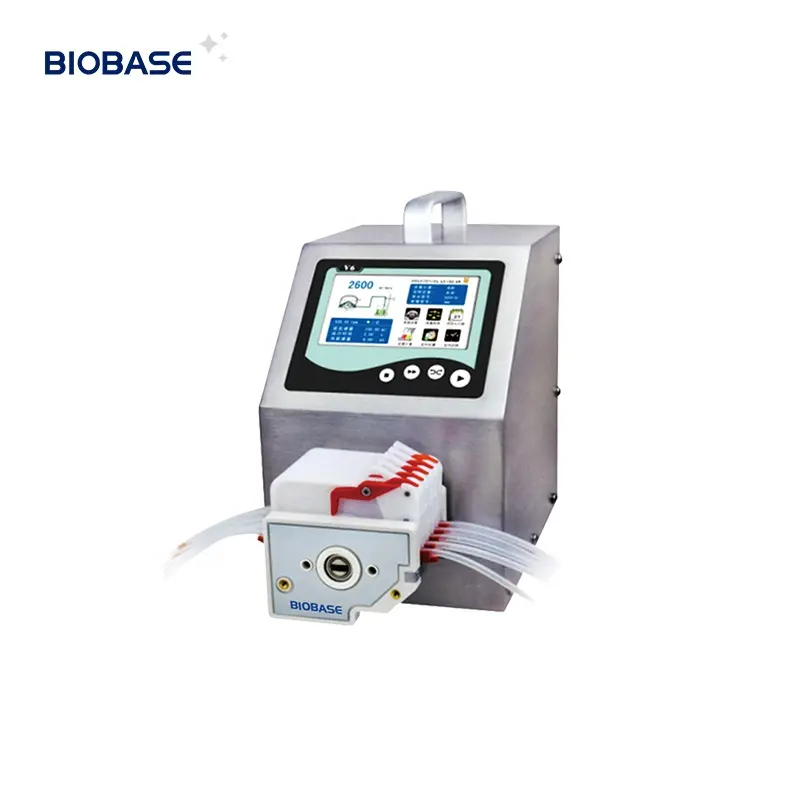 Biobase China Intelligente Debiet Peristaltische Pomp Fpp Serie Lcd Touch Screen Controle Met Geheugenfunctie Voor Laboratorium