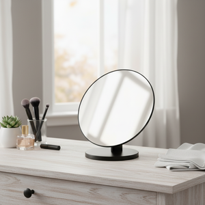 <b>Extra</b> <b>Large</b> <b>Round</b> Vanity <b>Mirror</b> with Stand - Product Image 3