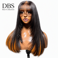 Perruque brésilienne en cheveux humains vierges bruts bouclés, sans colle, avec dentelle frontale, cuticules alignées, longue longueur, emballage personnalisable, vente en gros
