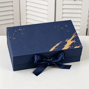 Elegant <b>Gift</b> <b>Boxes</b> <b>Magnetic</b> Closure Folding Flip Lid High-end Cardboard Rigid Foldable <b>Gifts</b> Paper Box for Packaging - Product Image 3