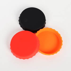 Tapa de silicona Jiaxing Rofu para latas de aluminio, roja, naranja, azul cielo, negra, verde, a prueba de fugas, suave, reutilizable. - Product Image 5