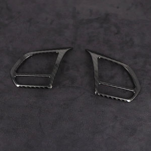 Tcart ที่หุ้มพวงมาลัย3ชิ้น, คาร์บอนไฟเบอร์อุปกรณ์ตกแต่งรถยนต์สำหรับ MG6มก. <span class=keywords><strong>ZS</strong></span> <span class=keywords><strong>EV</strong></span> HS MG5 ezs 2018 2019 2020 <span class=keywords><strong>2021</strong></span> - Product Image 3