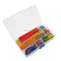Kit de fils de connexion flexibles sans soudure pour breadboard, 140, 560 ou 840 pièces