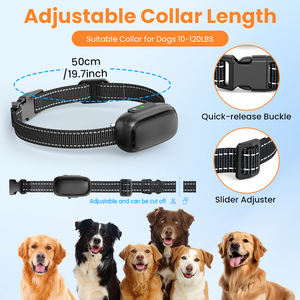 Tize-Collar de adiestramiento para perros 4, dispositivo recargable con control remoto de 300M, con pantalla Led - Product Image 3
