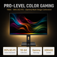 Monitor Gaming 27 Inci 2K QHD 420Hz Akurat Warna Cepat IPS 0.5ms 95% DCI-P3 10bit 450nit HDR400 Gamma Multi-Stage Custom OEM