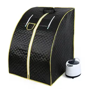 Single Person Weight Loss and Detox Slimming Heating Sauna Sweat Case with Arms Out Sauna box Steam Rooms with Chair