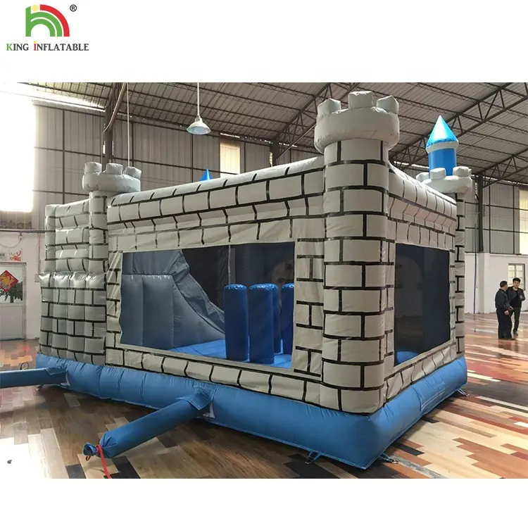 Dragon inflatable castle inflatable bouncer slide combo moonwalk