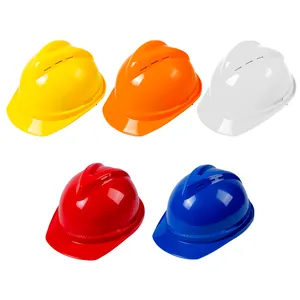 WEIWU V Guard Six Points Site Hard Hats Class C 2 Safety Helmets for Construction Industry ABS Material Customizable Logo