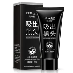 OEM Bioaqua bamboo charcoal Deep cleaning Remove Blackhead black Mask for nose