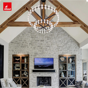 Vigas de <span class=keywords><strong>Techo</strong></span> Decorativas de Madera Natural <span class=keywords><strong>con</strong></span> Acabado Teñido, Forma Personalizada, Estilo Moderno, para Techos Curvos, de Allandgroup - Product Image 2