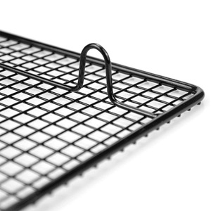 Grille de refroidissement noire 46x26x3.4cm, grille rectangulaire antiadhésive pour gâteaux et pains, outil de cuisson - Product Image 3