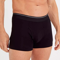 Caleçons boxers en coton pour hommes, taille classique, tricotés, respirants, séchage rapide, antistatiques, lavables en machine, écologiques