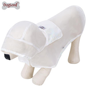 Hafif dayanıklı su geçirmez yağmur ceketi lüks Vintage stil köpek yağmurluk yaz bahar için baskı desen ile karbon Fiber malzeme - Product Image 2