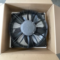 مروحة تبريد محورية EC من ebmpapst طراز W3G800-LU21-03، 800 مم، 400 فولت، 2650 واط، 1090 دورة في الدقيقة، 4 أمبير، لمبردات مراكز البيانات الجافة