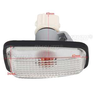 ไฟเลี้ยวข้างรถยนต์ 12V 1/2 ชิ้น สำหรับ Peugeot 106 306 406 806 632567 อะไหล่รถยนต์ ไฟเลี้ยว - Product Image 2