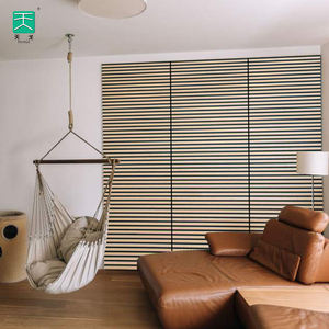 TianGe Oak <span class=keywords><strong>Akupanel</strong></span> 600x600 Absorbente de sonido Madera Poliéster Pared y techo acústico <span class=keywords><strong>Comprar</strong></span> Paneles acústicos Diseño de modelo 3D - Product Image 5